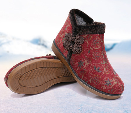 Naiste sooja voodriga talvesaapad