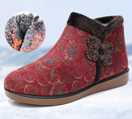 Naiste sooja voodriga talvesaapad