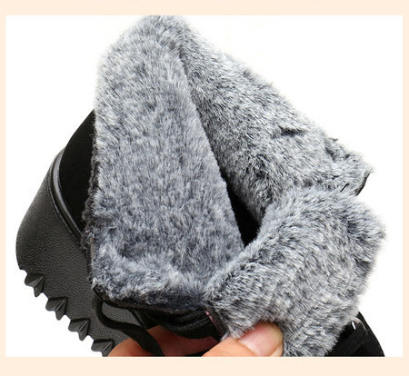 Soe voodri ja paeltega ökoseemisnahast talvesaapad