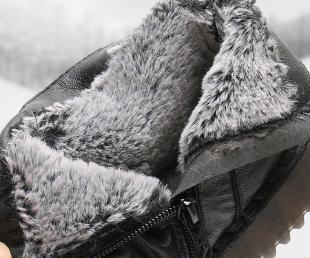 Uus mudel sooja voodriga naiste kunstnahast saapad