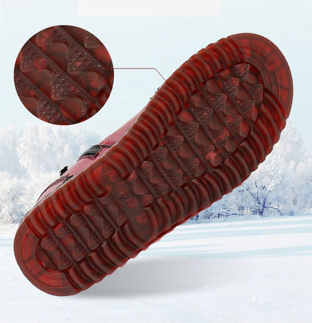 Uus mudel sooja voodriga naiste kunstnahast saapad