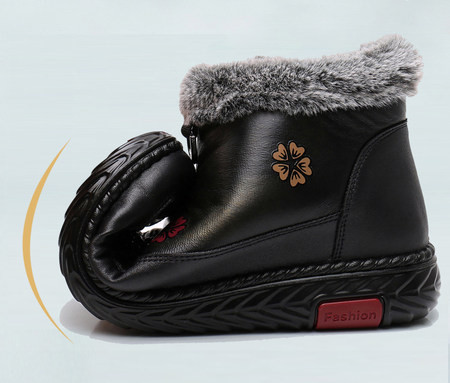 Sooja voodriga pahkluuni ökonahast talvesaapad