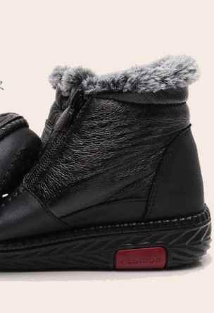 Sooja voodri ja lukuga naiste saapad