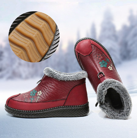 Sügis-talvised poolsaapad sooja voodriga