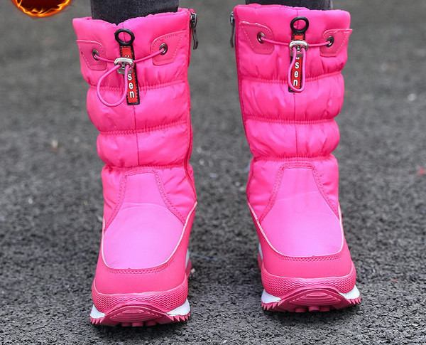 Apres téli csizma fűzővel