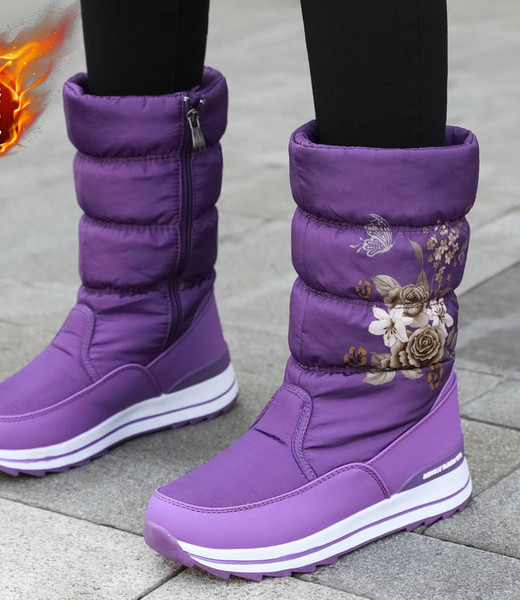 Naiste lillemustriga talvised aprikoosid