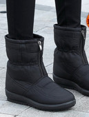 Női téli kötény és cipzár