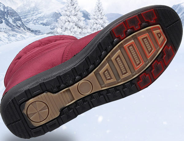 Γυναικεία χειμωνιάτικα μποτάκια με φερμουάρ