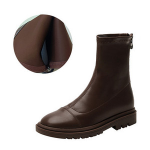 Naiste ümarate kunstnahast saapade uus mudel