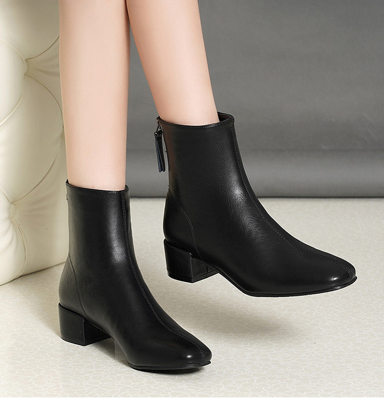 Naiste vabaaja saapad 4 cm kontsa ja lukuga