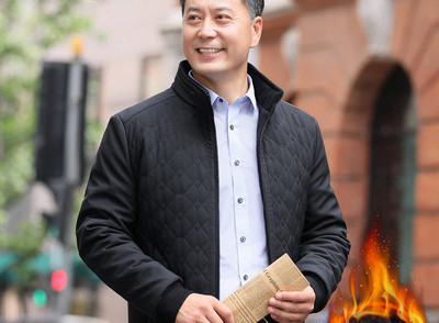 Meeste talvejope lühike mudel sooja voodriga