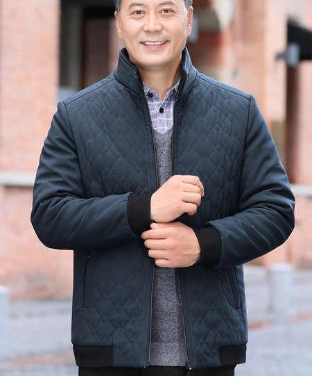 Meeste talvejope lühike mudel sooja voodriga