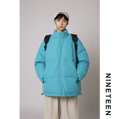 Мъжко зимно яке с цип - изчистен модел