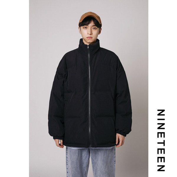 Мъжко зимно яке с цип - изчистен модел