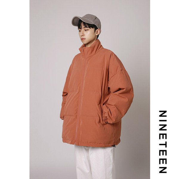 Мъжко зимно яке с цип - изчистен модел