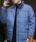 Moodne taskutega meeste talvejope - kolme värvi