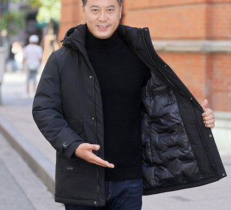 Kapuutsiga meeste talvejope - mitu mudelit