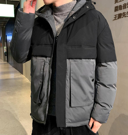 Meeste lai kapuutsiga ja aplikatsiooniga soojendus