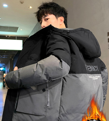 Meeste lai kapuutsiga ja aplikatsiooniga soojendus