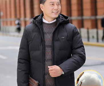 Új modell férfi kabát kapucnival - alkalmas télire