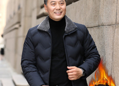 Új modell férfi kabát kapucnival - alkalmas télire