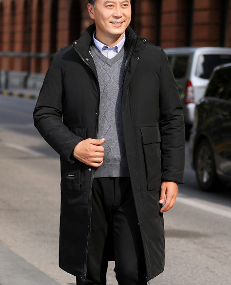 Meeste keskmise pikkusega soojendusjope