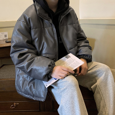 Tasuta mudel kõrge kraega meeste jope