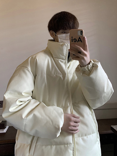 Tasuta mudel kõrge kraega meeste jope