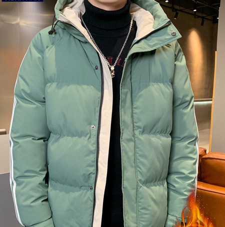 Kahes värvitoonis meeste talvejope