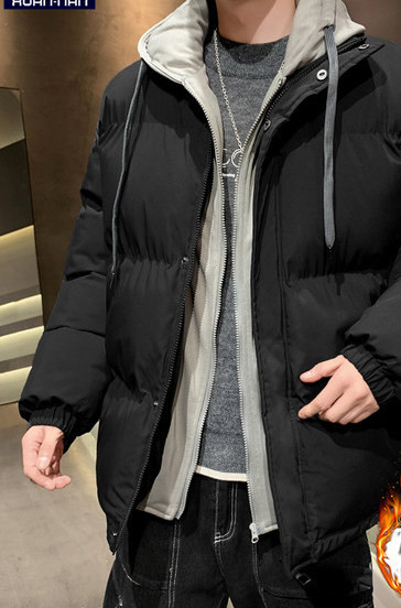 Sooja voodri ja kapuutsiga talvejope