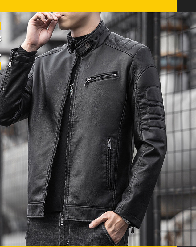 Moodne meeste nahktagi luku ja taskutega