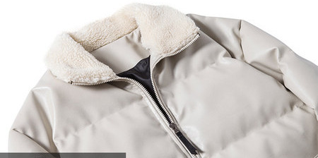 Tõmblukuga soe talvejope meestele