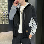 Uus mudel kapuutsiga meeste kevadjope