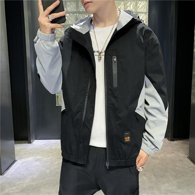 Uus mudel kapuutsiga meeste kevadjope