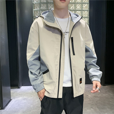 Uus mudel kapuutsiga meeste kevadjope