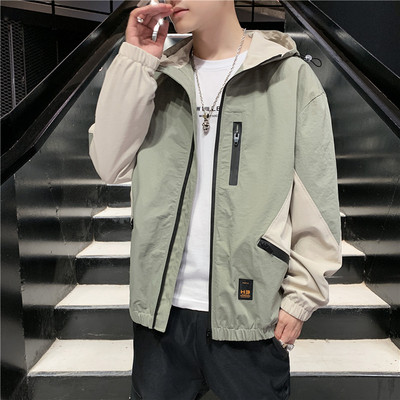 Uus mudel kapuutsiga meeste kevadjope