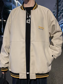 Tõmbluku ja tikandiga kevadine meeste jope