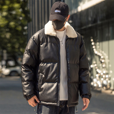 Moodne meeste jope tavaline mudel sule ja lukuga