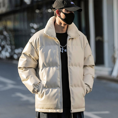 Moodne meeste jope tavaline mudel sule ja lukuga