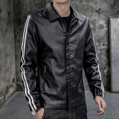 Moodne meeste nahktagi luku ja taskutega