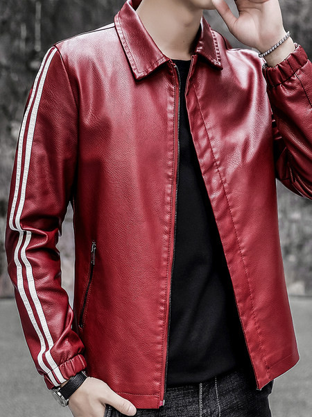 Moodne meeste nahktagi luku ja taskutega