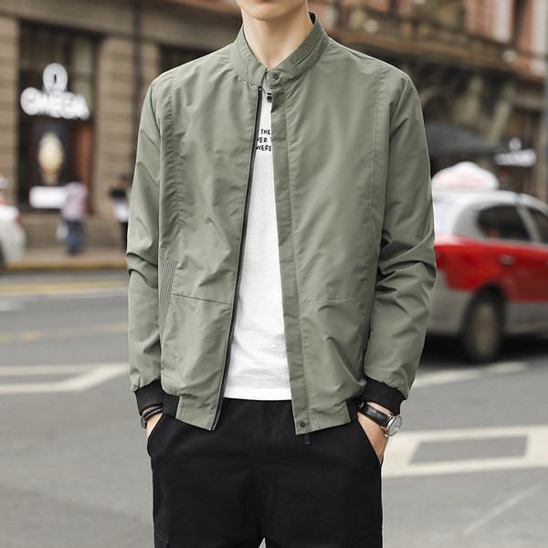 Madala krae ja lukuga meeste jope