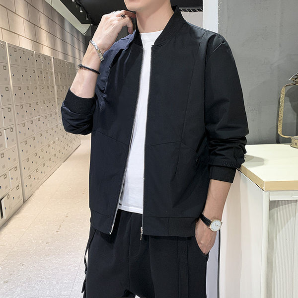 Kevadine kummiku ja lukuga meeste jope