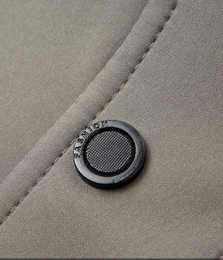 Meeste stiilne nööpidega sirge mudeliga jakk