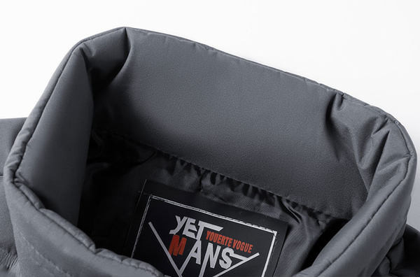 Téli férfi kabát alacsony gallérral