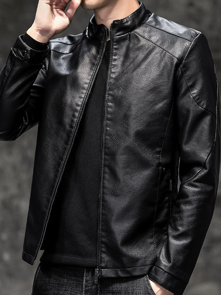 Meeste stiilne nahktagi tavaline mudel