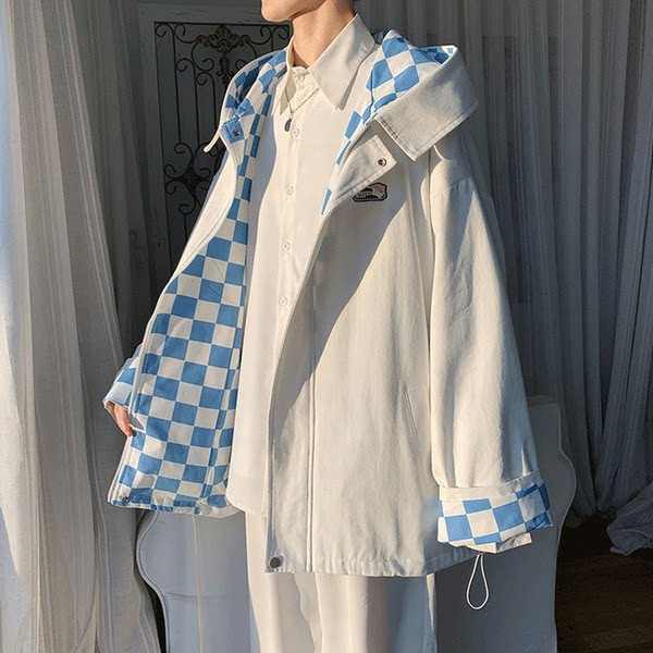 Kapuutsiga meeste kevadjope