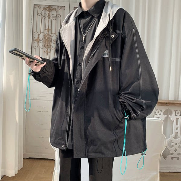 Meeste lai jakk kolmes värvitoonis