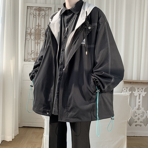 Meeste lai jakk kolmes värvitoonis