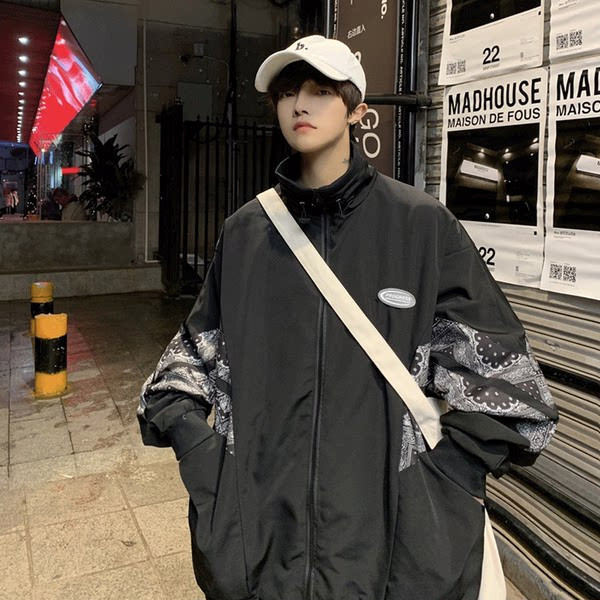 Daily meeste lai jakk kõrge kraega